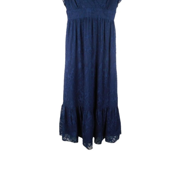 Lilly Pulitzer Dress Blue 6 Blue Polyester Embroidered Beaded Lined Fairycore - Picture 9 of 14